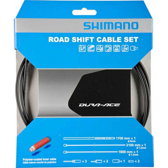 Shimano Schaltzug-Set DURA-ACE Polymer beschichtet