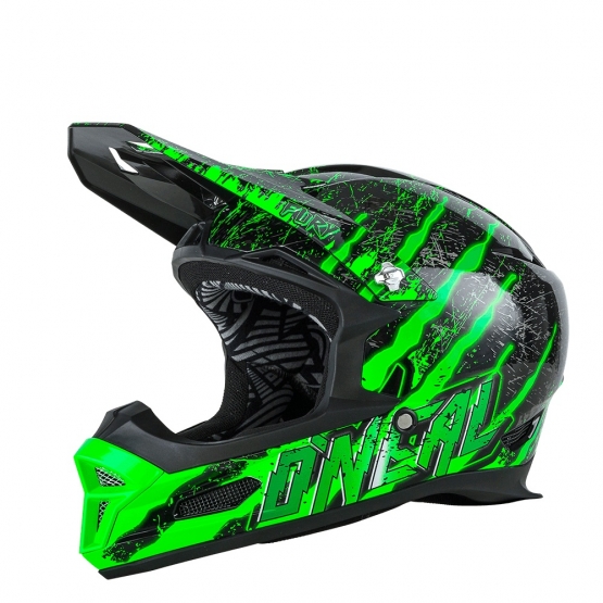 Oneal Fury RL Helmet mercury black/green
