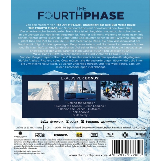 Red Bull Media The Fourth Phase Blu-ray