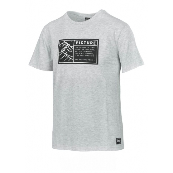 Picture Patching T-Shirt grey