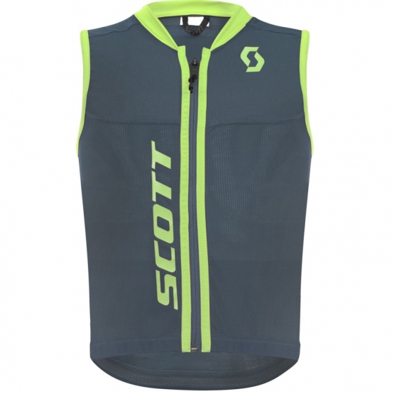 Scott Actifit Plus Vest Protector Junior nightfall blue/green