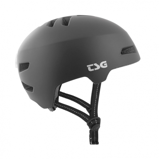 TSG Status Solid Color Helmet satin black L/XL