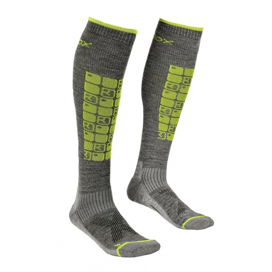 Ortovox Ski Compression Socks M grey blend 45-47