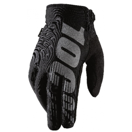 100% Brisker Cold Weather Youth Glove black