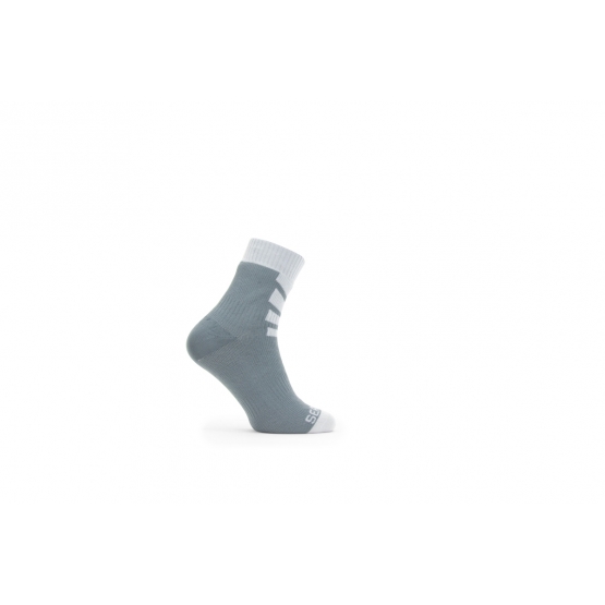 Sealskinz Waterproof Warm Weather Ankle Length Sock grey