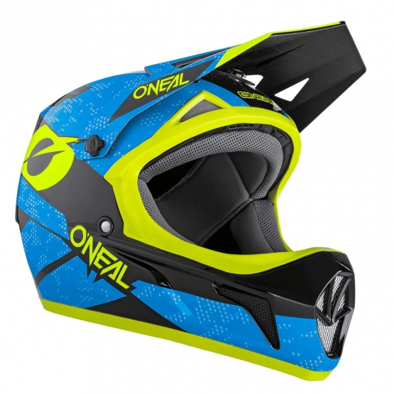 Oneal Sonus Helmet Deft blue/ neon yellow