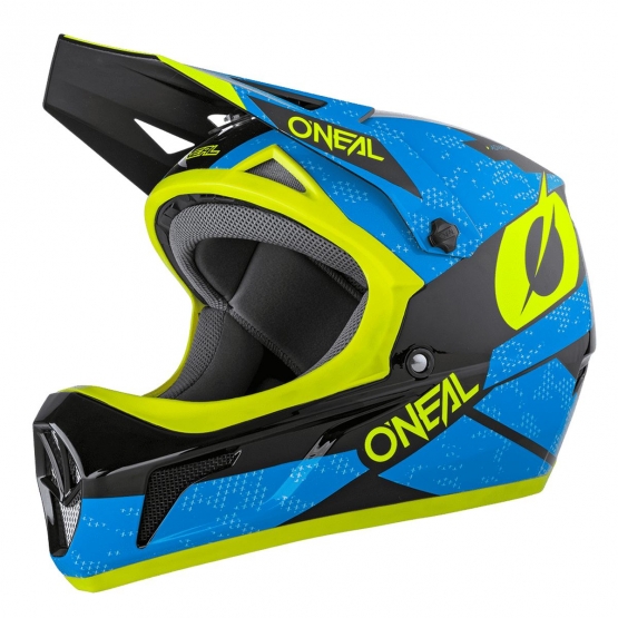 Oneal Sonus Helmet Deft blue/ neon yellow XL