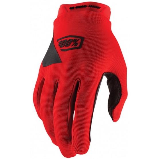 100% Ridecamp Glove red S