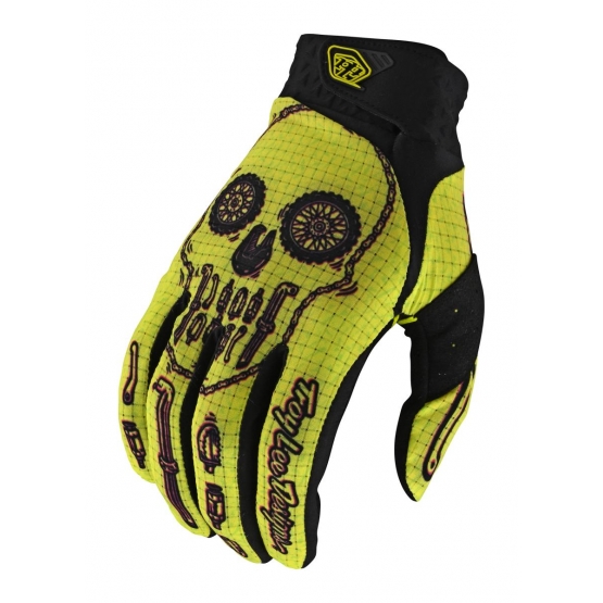 Troy Lee Designs Air Glove Gear Head yellow M
