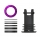 OneUp EDC Top Cap purple