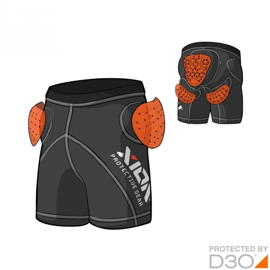 Xion Shorts Freeride D30 Men Protektor