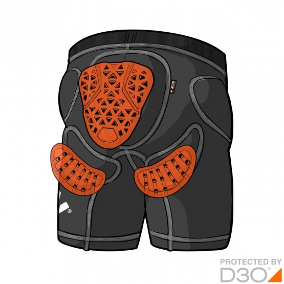 Xion Shorts Freeride D30 Men Protektor S
