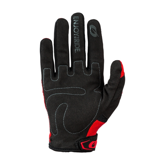 Oneal Element Glove red black