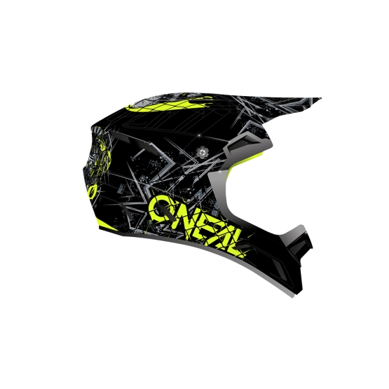 Oneal Backflip Helmet Zombie black neon yellow