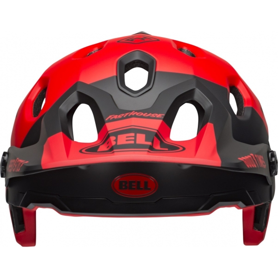Bell Super DH Spherical Helm matt/gloss red black Fasthouse S 52 ? 56 cm