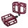 NC-17 Sudpin II S-Pro CNC Pedal, Präzisionslager 15mm hoch rot