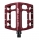 NC-17 Sudpin II S-Pro CNC Pedal, Präzisionslager 15mm hoch rot