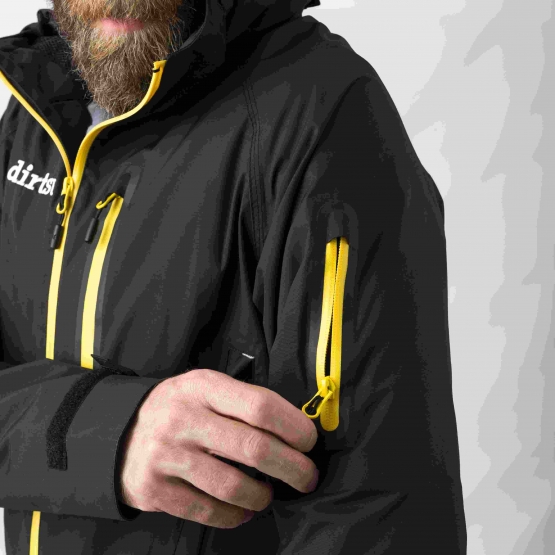 dirtlej dirtsuit pro edition black yellow S