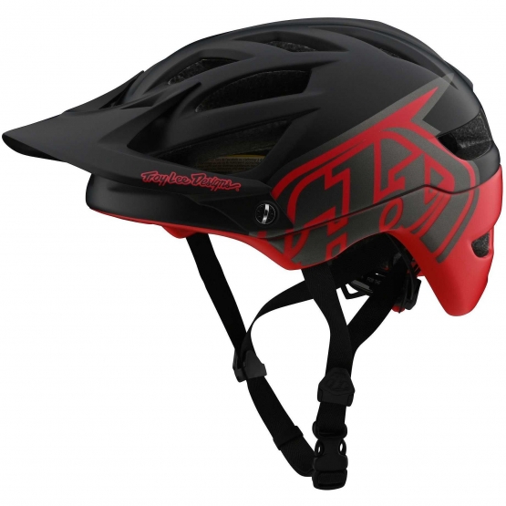 Troy Lee Designs A1 MIPS Helm Classic black red