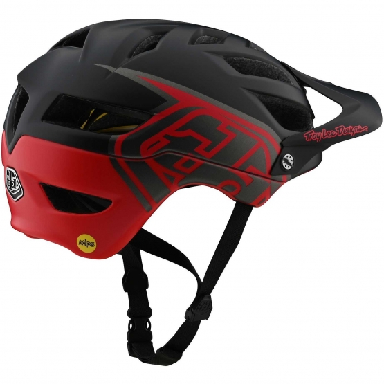 Troy Lee Designs A1 MIPS Helm Classic black red M/L
