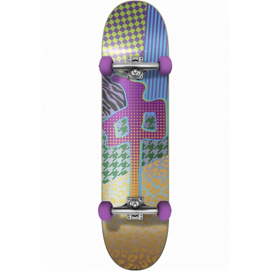 Red-Dragon Skateboards-Complete Patterns 7.75 multicolored