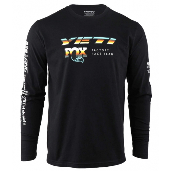Yeti Race Team 21 Long Sleeve Shirt 2021 black S