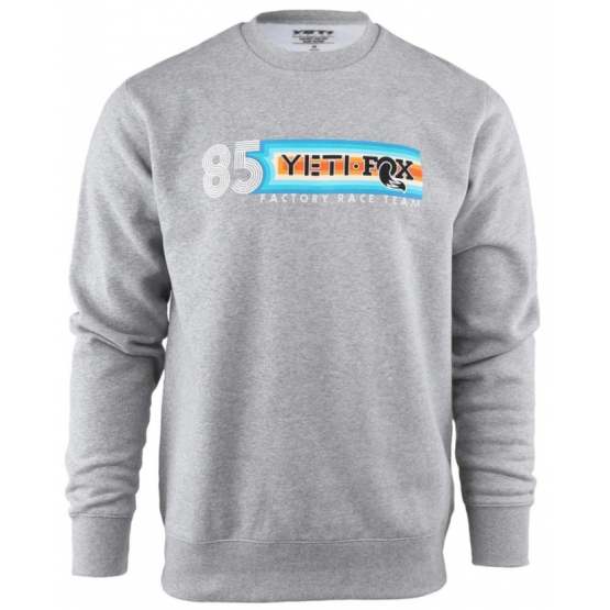 Yeti Race Team Retro Crew Sweater grey