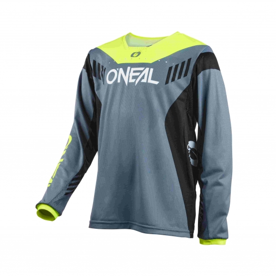 Oneal Element FR Youth Jersey Hybrid V.22 gray neon yellow S