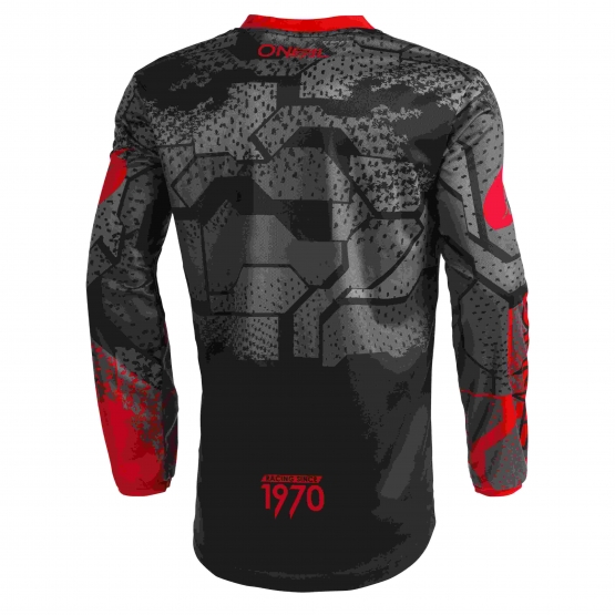 Oneal Element Jersey Camo V.22 black red S