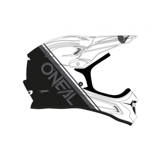 Oneal Sonus Helmet Split black white M