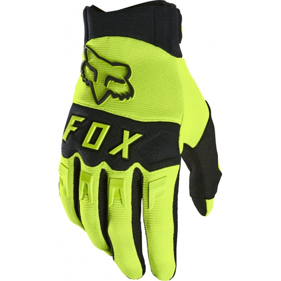 Fox Dirtpaw Glove flo yellow
