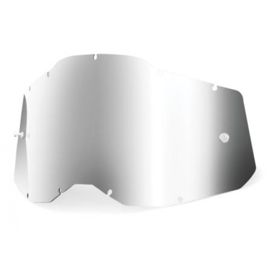 100% Gen. 2 Mirror Replacement anti fog lens silver