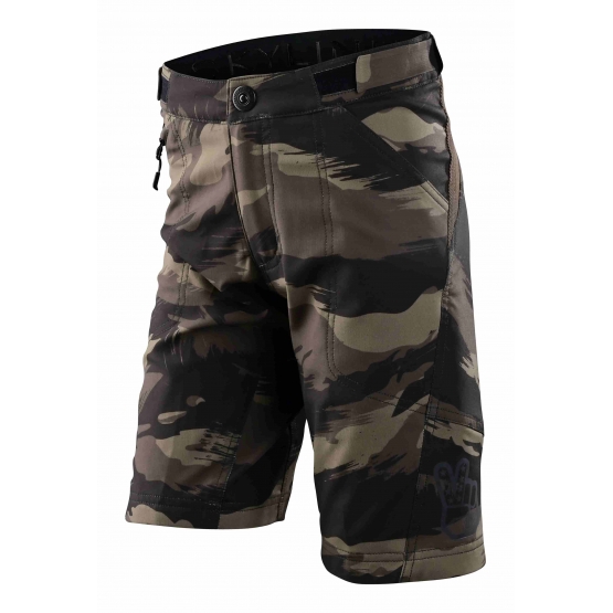 Troy Lee Designs Youth Skyline Short Shell brushed camo military 24