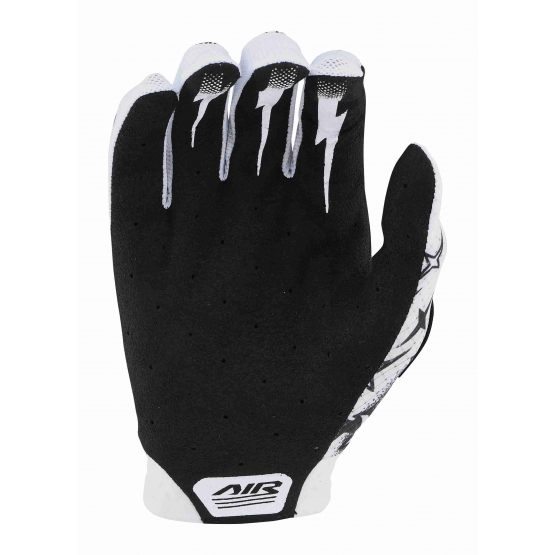 Troy Lee Designs Air Glove Skull Demon white black S