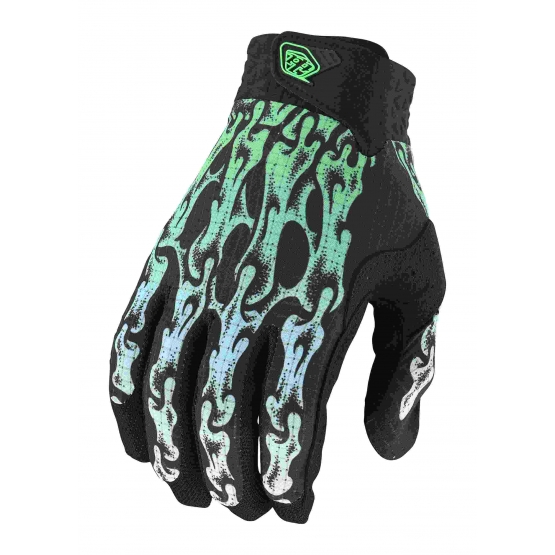 Troy Lee Designs Youth Air Glove Slime Hands flo green L