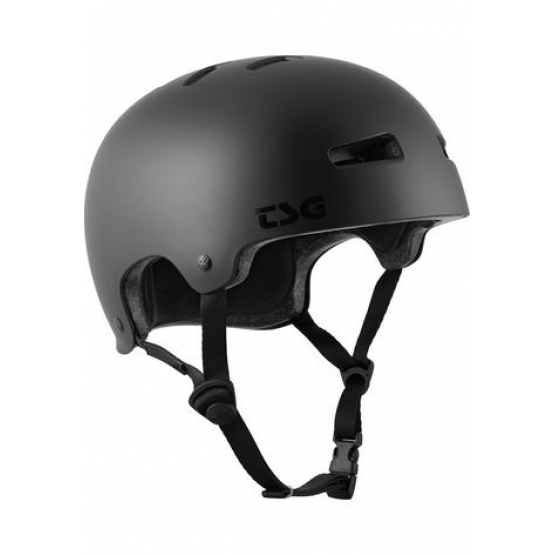TSG Evolution Solid Colors Helmet satin dark black S/M