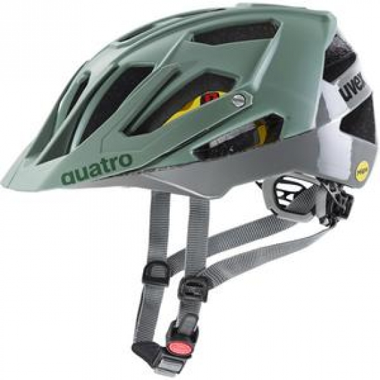 Uvex Quatro cc MIPS Helmet moss rhino 56-61cm