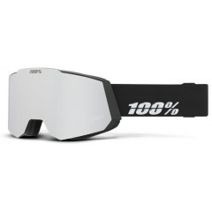 100% SNOWCRAFT HiPER snow goggle, esntl black silver ML...