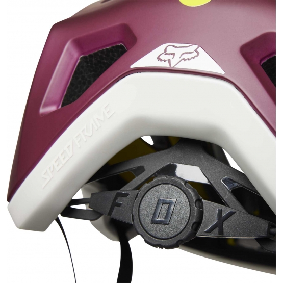Fox Speedframe Helmet CE dark maroon L