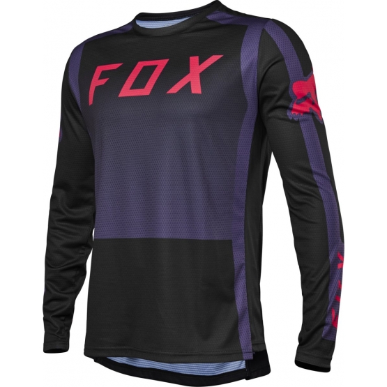 Fox Youth Defend LS Race Jersey sangria
