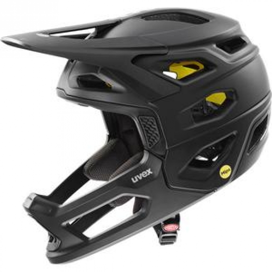 Uvex revolt MIPS Helmet all black matt 52-57cm