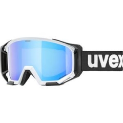 Uvex athletic CV bike google cloud matt mirror blue S2