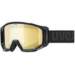 Uvex athletic CV bike google black matt mirror gold S1