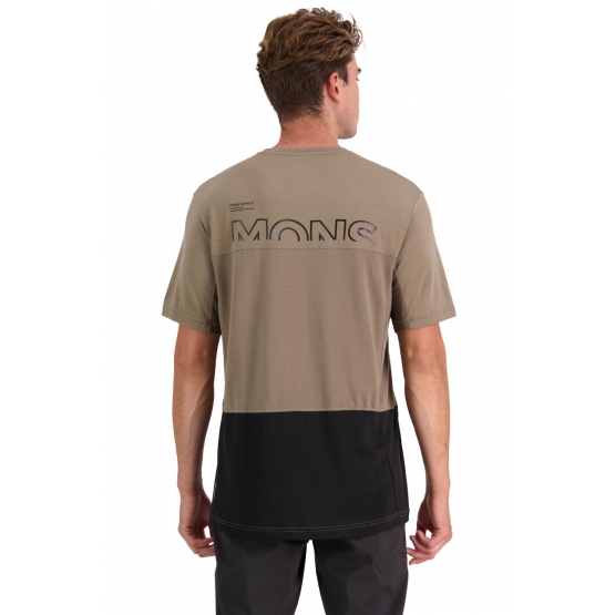 Mons Royal Tarn Merino Shift T-Shirt walnut black S