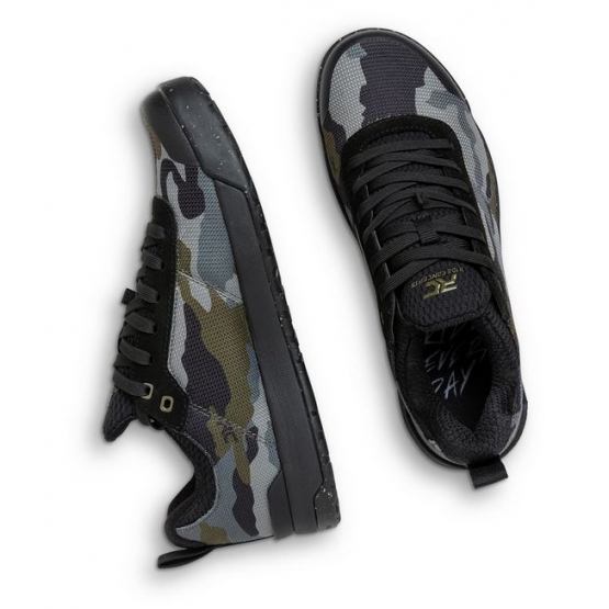 Ride Concepts Accomplice Flat Mens Shoe olive camo