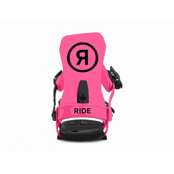 Ride A-9 Snowboardbindung pink