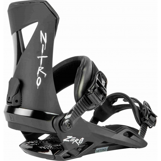 Nitro Zero Snowboardbindung ultra black M