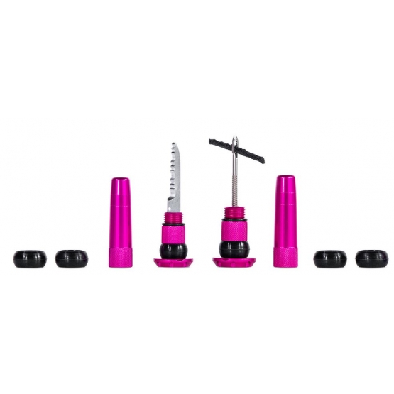 Muc Off Stealth Tubeless Puncture Plugs pink