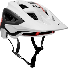 Fox Speedframe Pro Blocked Helmet weiß schwarz