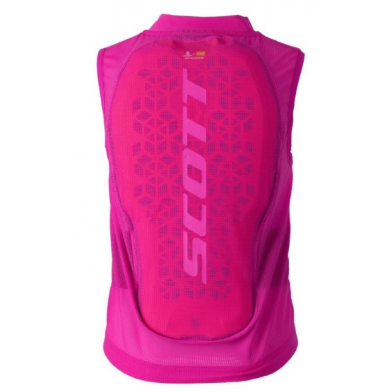 Scott Air Flex Junior Vest Protector neon pink